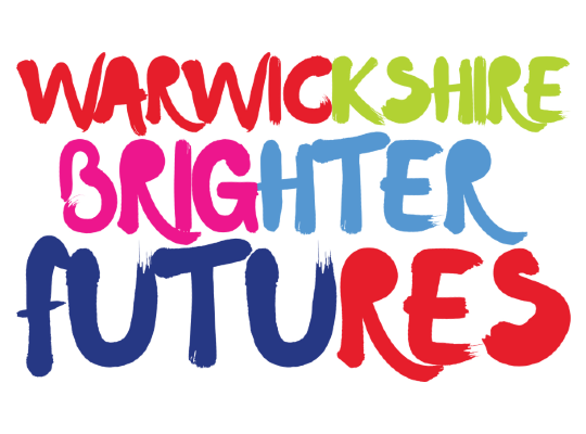 Warwickshire brighter futures logo